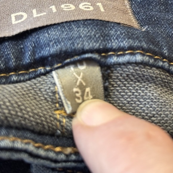 DL1961 Russel Slim Straight Botanic Fibers Ultra Soft Jeans 40x34 - Picture 16 of 16